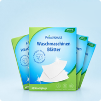 Waschmittel-Blätter